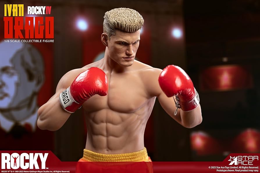 ホットトイズ　イワン・ドラゴ Amazon | スターエーストイズ ロッキー4 炎の友情 イワン